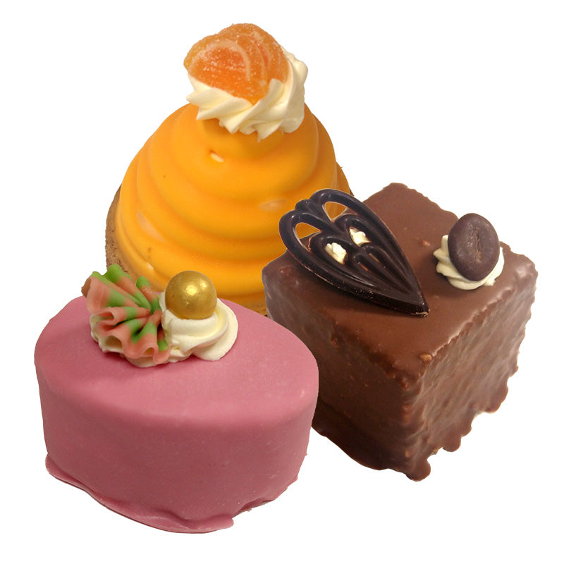 Assorted cream pastries