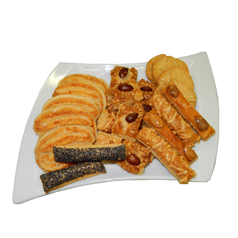 Gesorteerde zoute koekjes (200 gram)