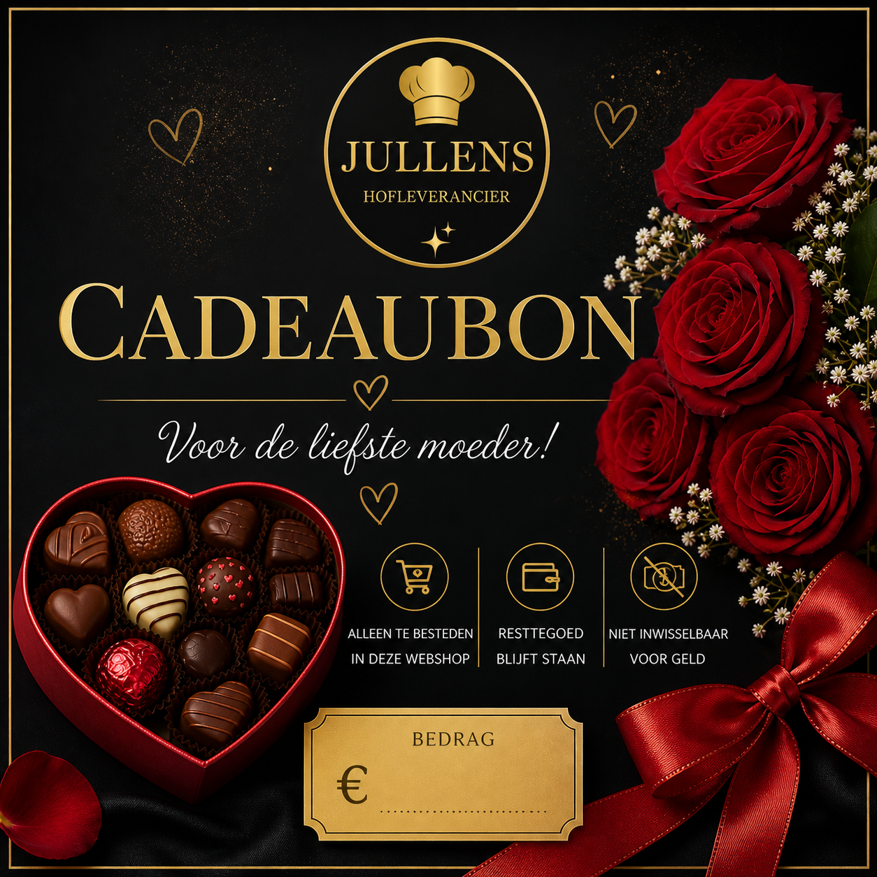 Banketbakkerij Jullens Moederdag Cadeaubon