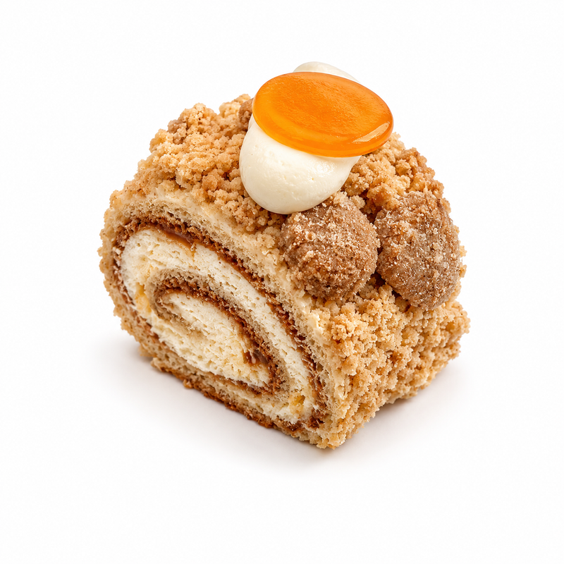 Cookie caramel rolletje