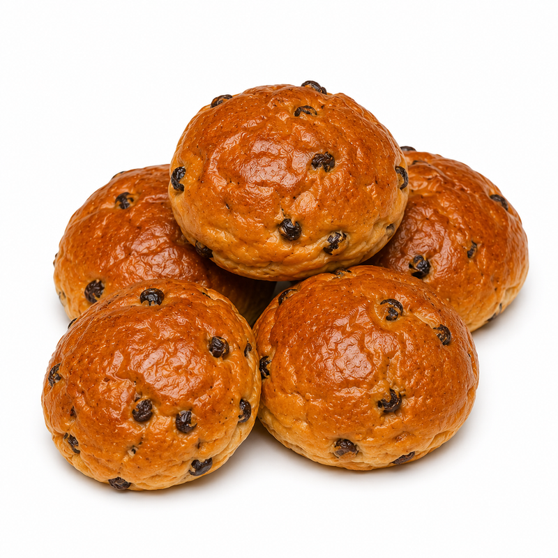 Krentebollen 6 stuks